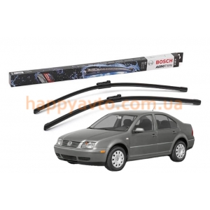 Комплект дворников на Volkswagen Bora 1998-2002 — Bosch AeroTwin